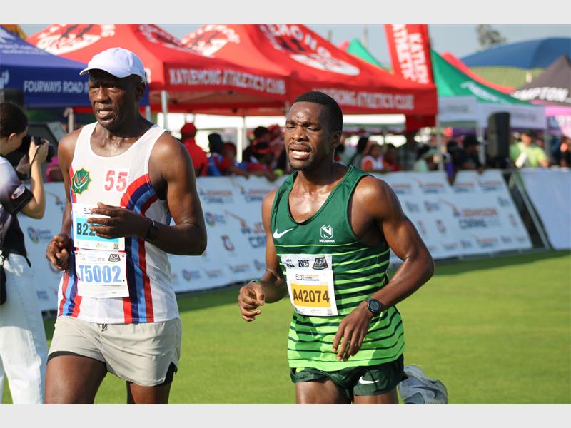 He clinched the men's title in 02:21:24, while Jepchirchir won the womne's race in 02:58:49.