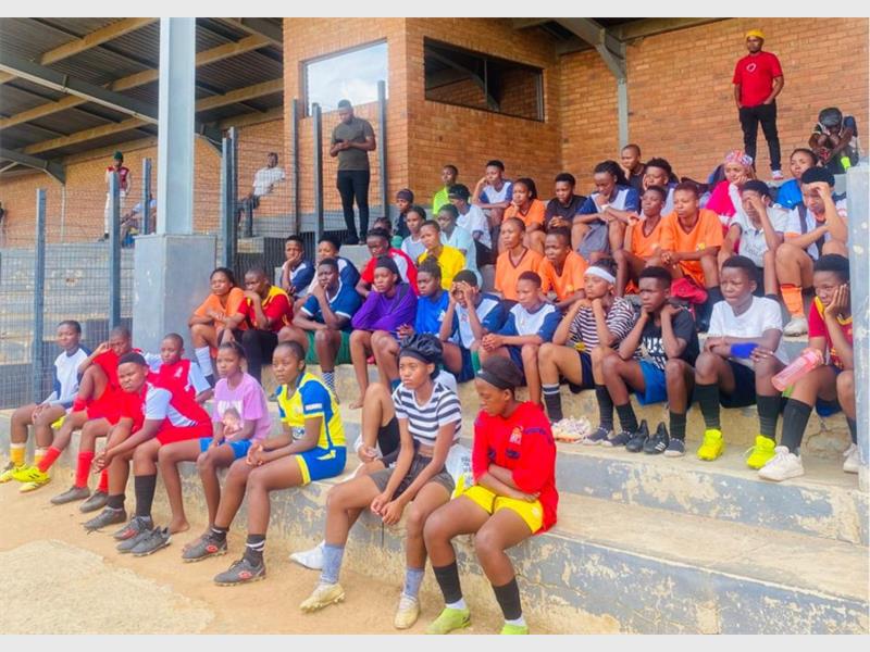 In your latest sports news. Young Achievers United Ladies recently held trials for its U16 and U20 players.