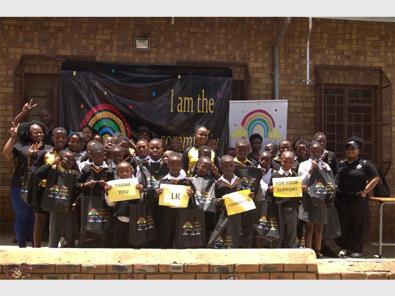 School shoe donation gives Duduza learners a confident start