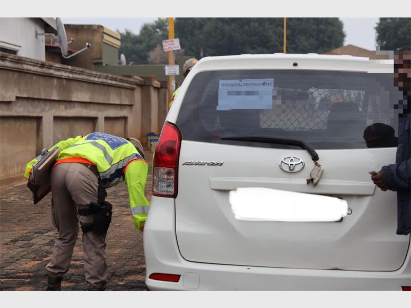 A joint operation by the Gauteng Transport Inspectorate and Road Traffic Management Corporation led to 19 minibuses being discontinued, over 1 400 infringement notices issued, and 14 motorists arrested during high-impact stop-and-search operations.