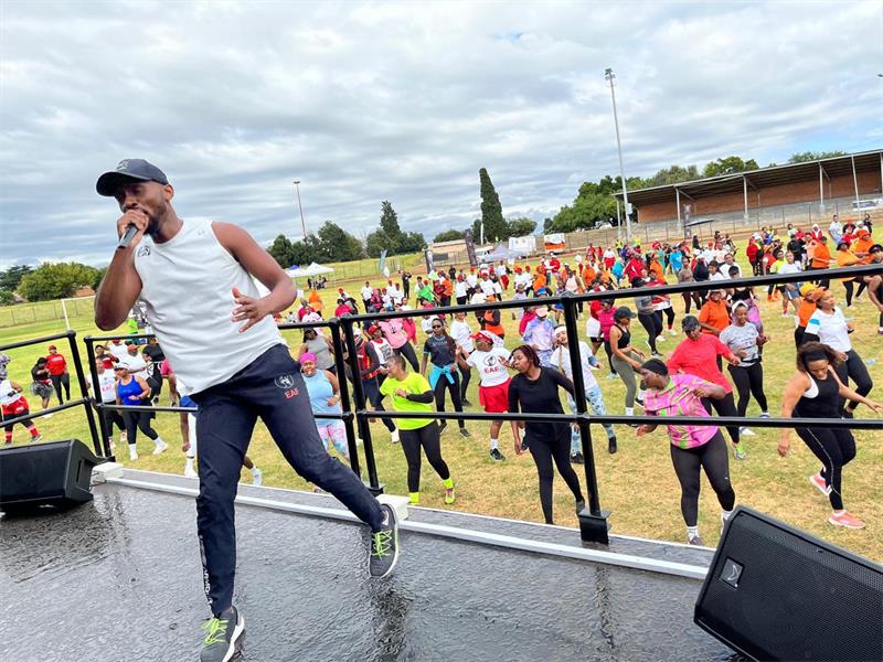 Community comes together at Ekurhuleni Fit 4 Free Aerobics Marathon in Kwa-Thema
