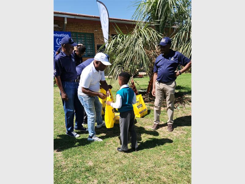 Learners from schools in Springs, Tsakani and Tembisa received school shoes and dignity packs as part of KUSO’s campaign to remove barriers to education and restore learners’ confidence.