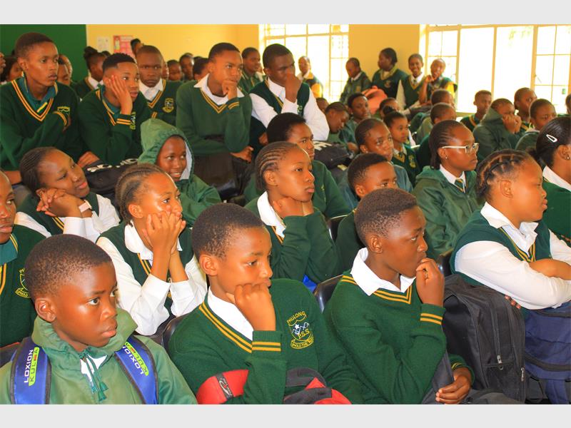 Phulong Secondary School educates learners on pregnancy risks and responsible choices