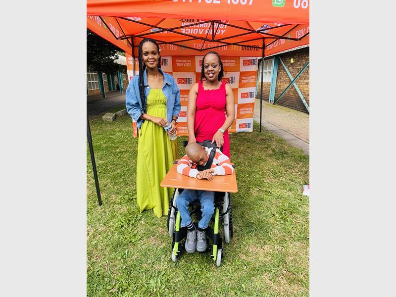 A Tsakani child with severe mobility challenges receives a life-changing specialised wheelchair, bringing relief and hope to his family.