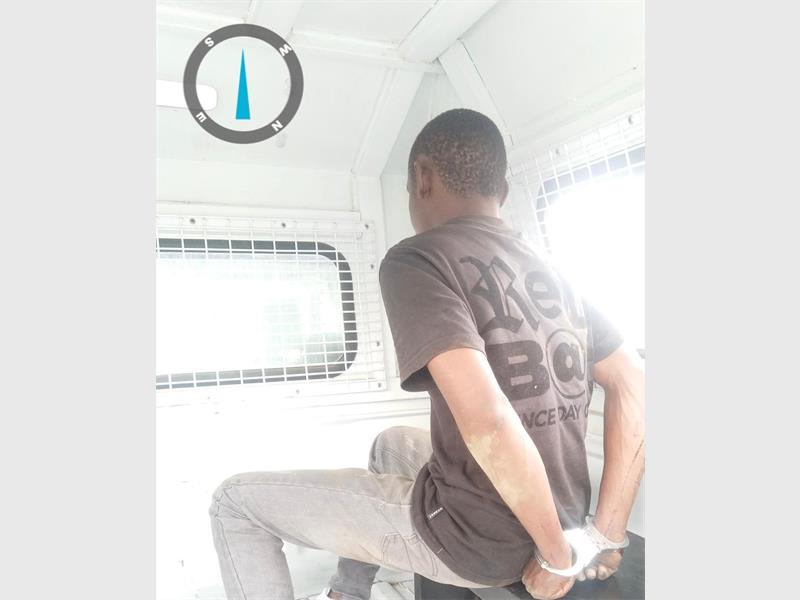 A young man was apprehended after officers tracked down a stolen bakkie linked to Crystal Park theft.