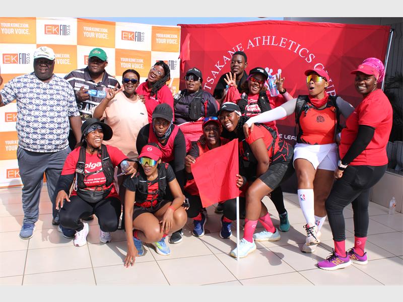 Local runners were cheered on by the community during a lively send-off ahead of their Comrades Marathon journey.