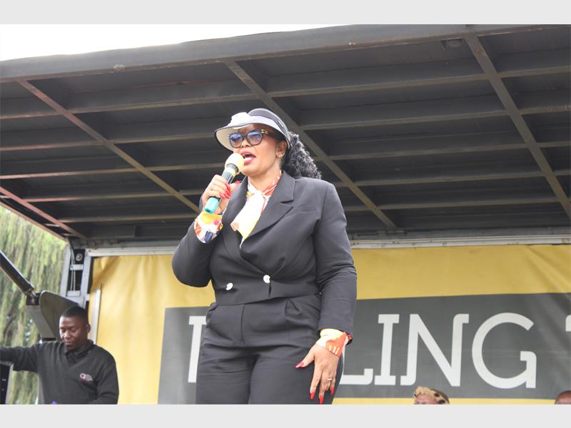 Residents accessed social services, job support and counselling during a community blitz in KwaThema.