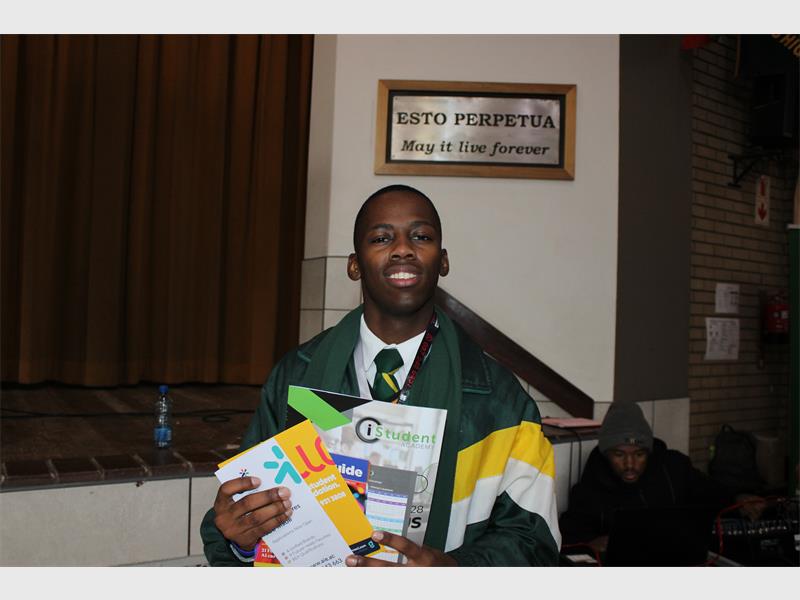 Learners explored career options and institutions during a career expo at Springs Boys High.