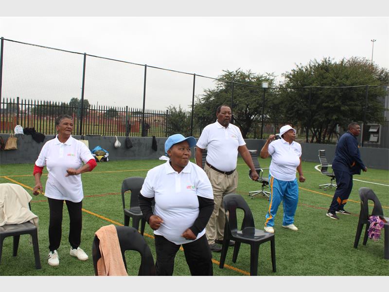 A local fitness programme is helping elderly residents stay active and improve their wellbeing.