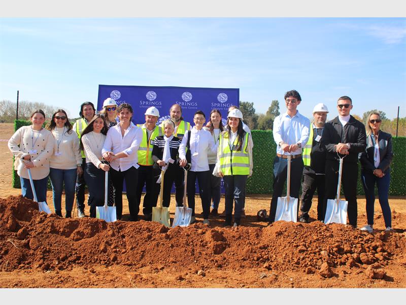 Springs lifestyle centre development strengthens confidence in local economy