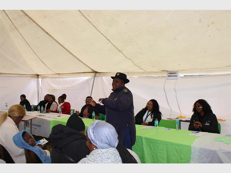 Teacher Rebecca Langa says the programme aimed to bridge healthcare and knowledge gaps affecting learners and families.