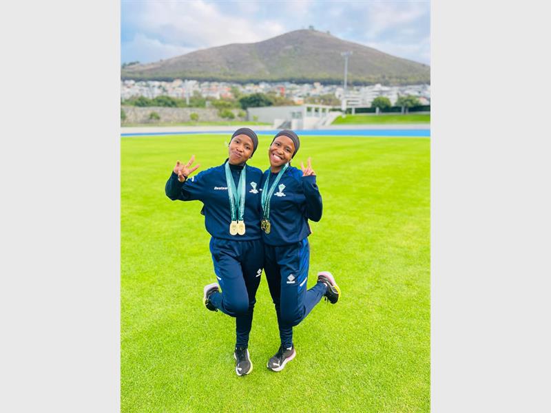 Kedibone Mohwang claims triple gold at CoSACSA Championships in Cape Town
