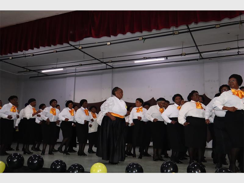 Ekurhuleni older persons bring together their warm voices