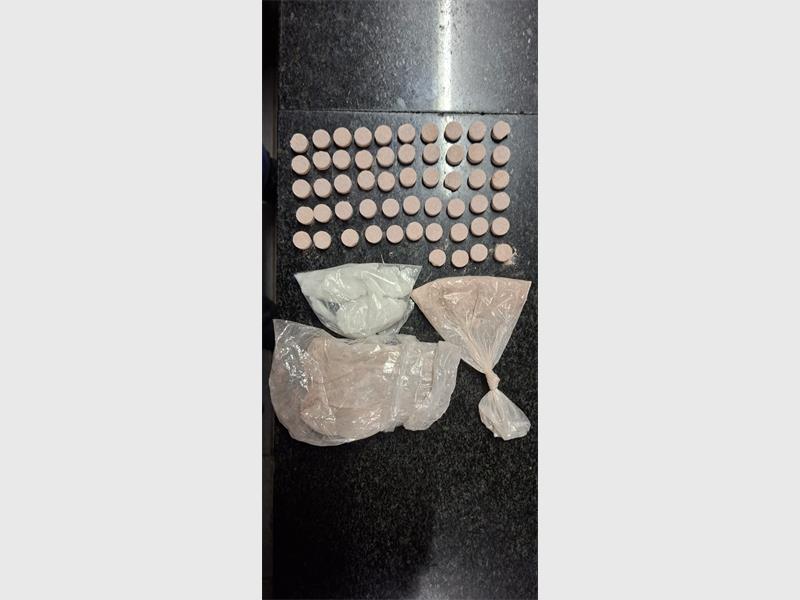 A man was arrested in Kwa-Thema after allegedly attempting to flee from police officers during a crime prevention operation.