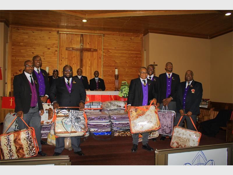 The parish marked St Bernard Mizeki celebrations with worship, new member admissions and a blanket drive that has already benefited more than 50 vulnerable residents.
