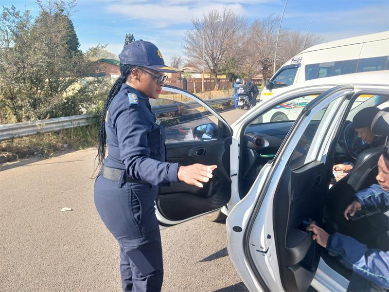Law enforcement agencies impounded vehicles, confiscated property and issued traffic fines during the operation.