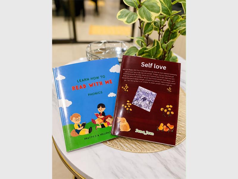Qualified educator and author Pretty Jama is combining creativity and education through personalised colouring books and a phonics resource designed to help foundation phase learners build confidence in reading.