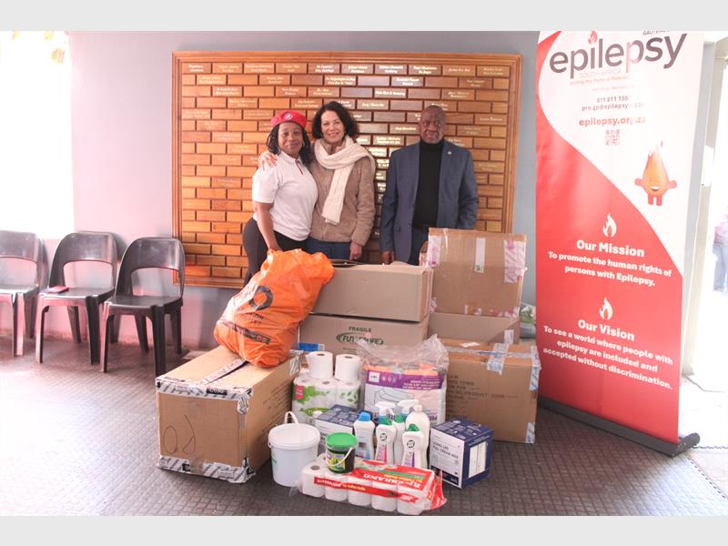 As part of its Mandela Day outreach, the AFM church in Kwa-Thema delivered essential supplies to Epilepsy SA, where members also provide weekly spiritual support to residents.