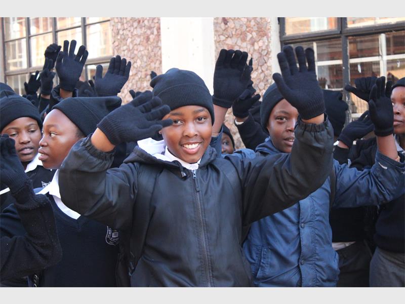 A newly established local NPO brought warmth to 100 Nkabinde Primary School learners with its first community outreach initiative.