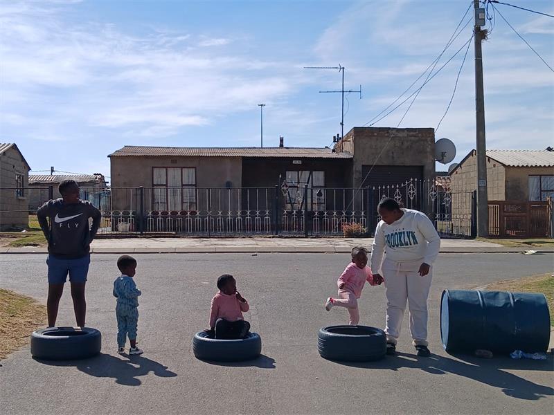 The Mandela Day event gave parents a chance to experience their children's daily activities at the centre and better understand the work of teachers.