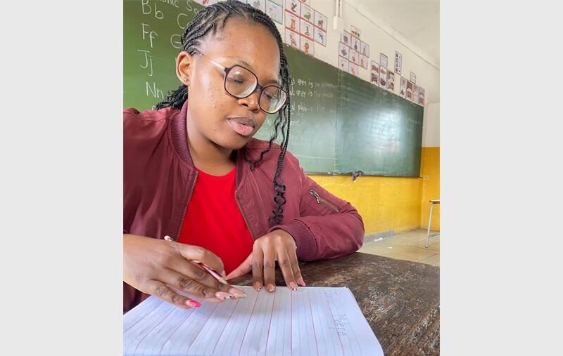 Lalla Sekabate is encouraging parents to play an active role in developing their children’s early literacy skills through simple phonics and letter-recognition activities at home.