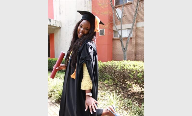 Reagile Community Development graduate Natasha Reagile Masike is encouraging young people to take the first step towards personal growth, saying skills development and community involvement can transform lives.