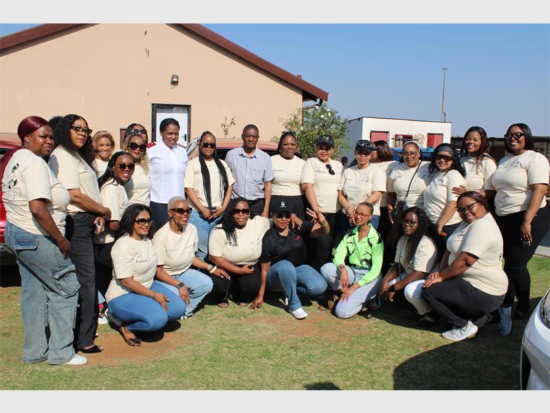 Residents received food parcels and clothing donations during a community initiative at the Salvation Army Church.
