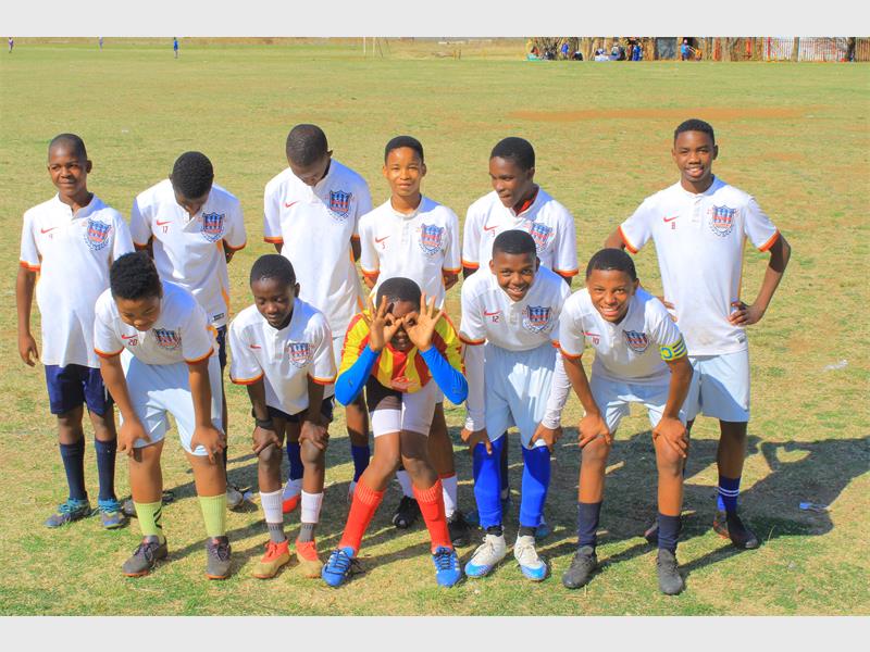 U15 teams put on a show at the Kwa-Thema Sport Complex on August 29 at the Springs Local Football Association League.