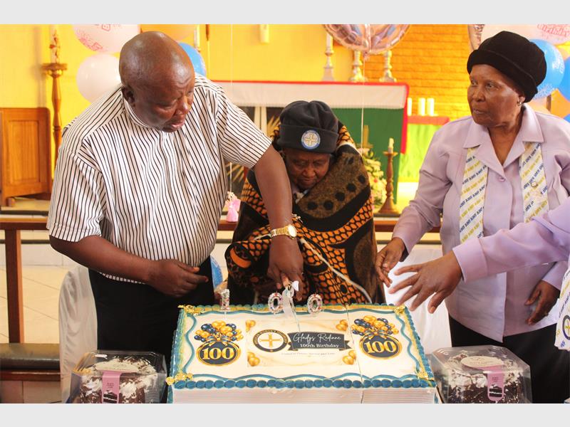 Gladys Radinne's fellow church members and loved ones celebrated her long life with a birthday celebration at St Barnabas Anglican Parish.