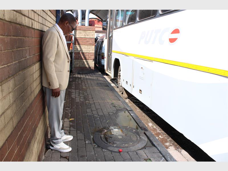 Springs taxi association demands action over persistent station sewage stench