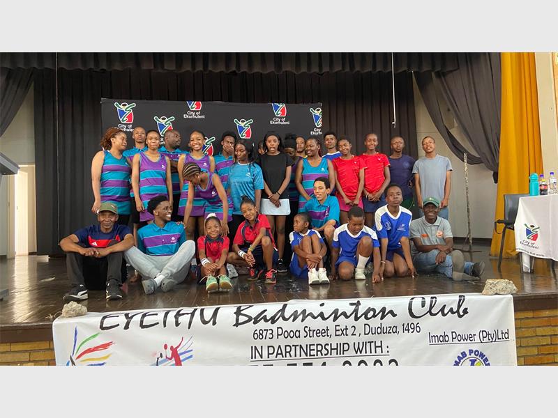 Youth Badminton Development Tournament at Strauss Badminton Hall, Germiston on September 26 and 27 inspires players through trophies.