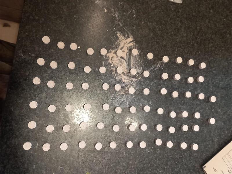 Officers acted on a tip-off.