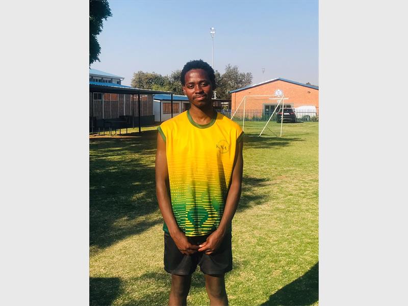 Njabulo Lekhuleni dreams of playing for the SA men’s team.