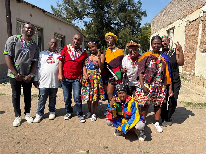 The beneficiaries at Epilepsy SA celebrated Heritage Day, where they got a sense of different cultures through dances and eating traditional food.