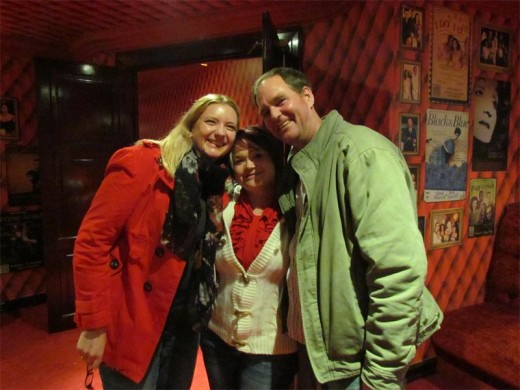 Michelle Vanwyk, Michelle Herbert and Andrew Nicholetts.