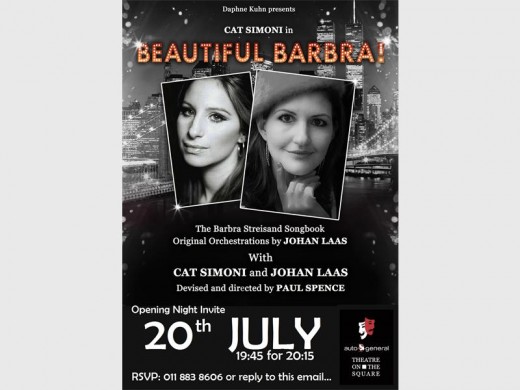 Cat Simoni features in Beautiful Barbra!, a new musical tribute to Barbra Streisand.