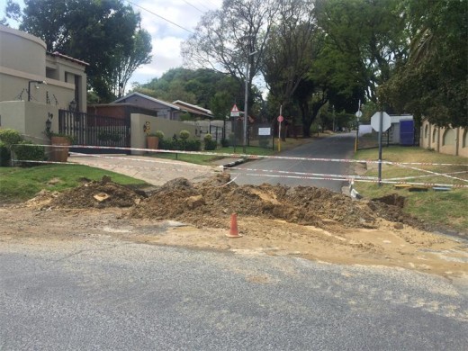 The road at the corner of Mattie Avenue and 13th Street has been closed for an indefinite period of time.