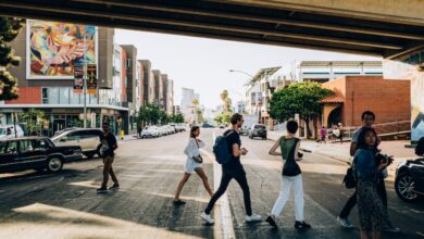 Sightseeing in group