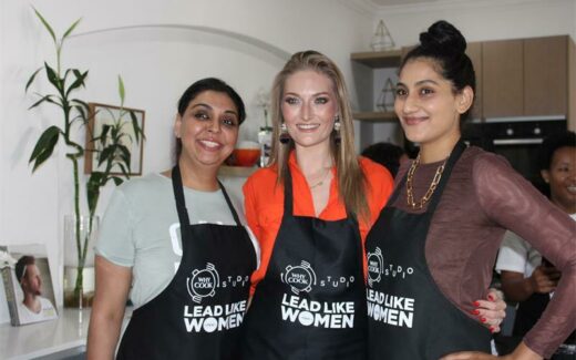 Tejal Somaru, Jo Ludwick-Wilson and Soraya Khan ready to rock the pots