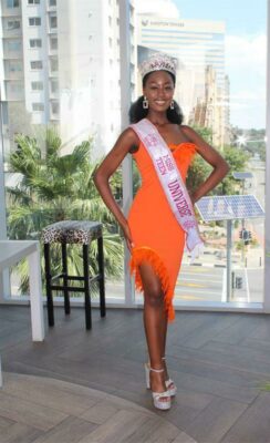 Miss Teen Universe South Africa, Malwandla Sithole. 