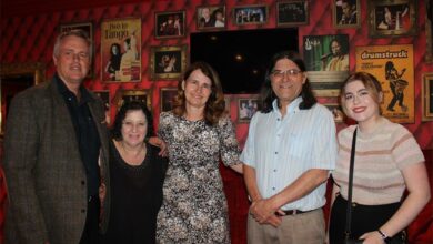 Actors of home affairs at the Theatre