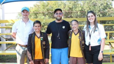 Participants of the swimming gala held at Montrose Primary School