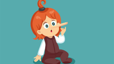 What should I do if my toddler lies?