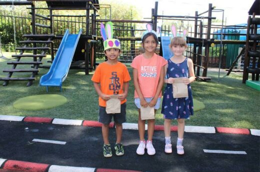 Nouman Gooty, Jaya Sewdial and Channing Ralph pose