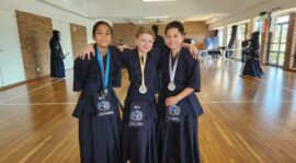 Lisy Rasoamahenina, Jamie Lewis, and Caden Howell