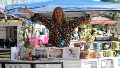 Lisa Huet is excited to be part of the Winter Market.