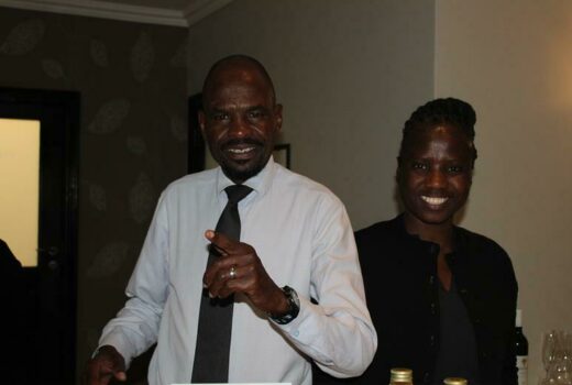 Collen Mpofu and Fortunate Makwelo