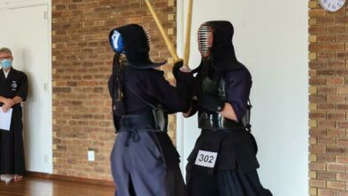 RKG Dojo members participate in the grading.