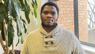Sandton senior librarian Mseni Tembani.