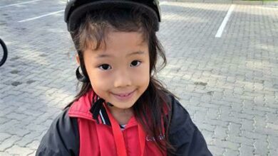 Chloe Li shows her cute smile at the Transdisciplinary Unit of Inquiry lesson.